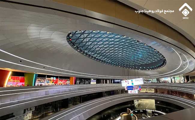 فولاد سازه ساختمان شهر مدرن