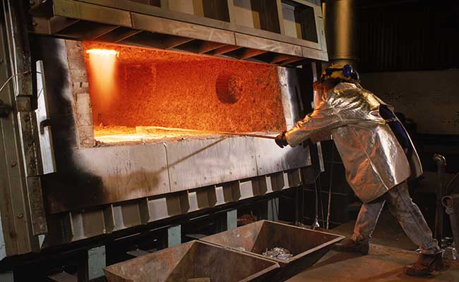 کوره شعله‌ای